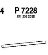 FENNO STEEL - P7228 - Труба соединительная VW GOLF/PASSAT 1.0/1.3/1.8/1.9D 85-95